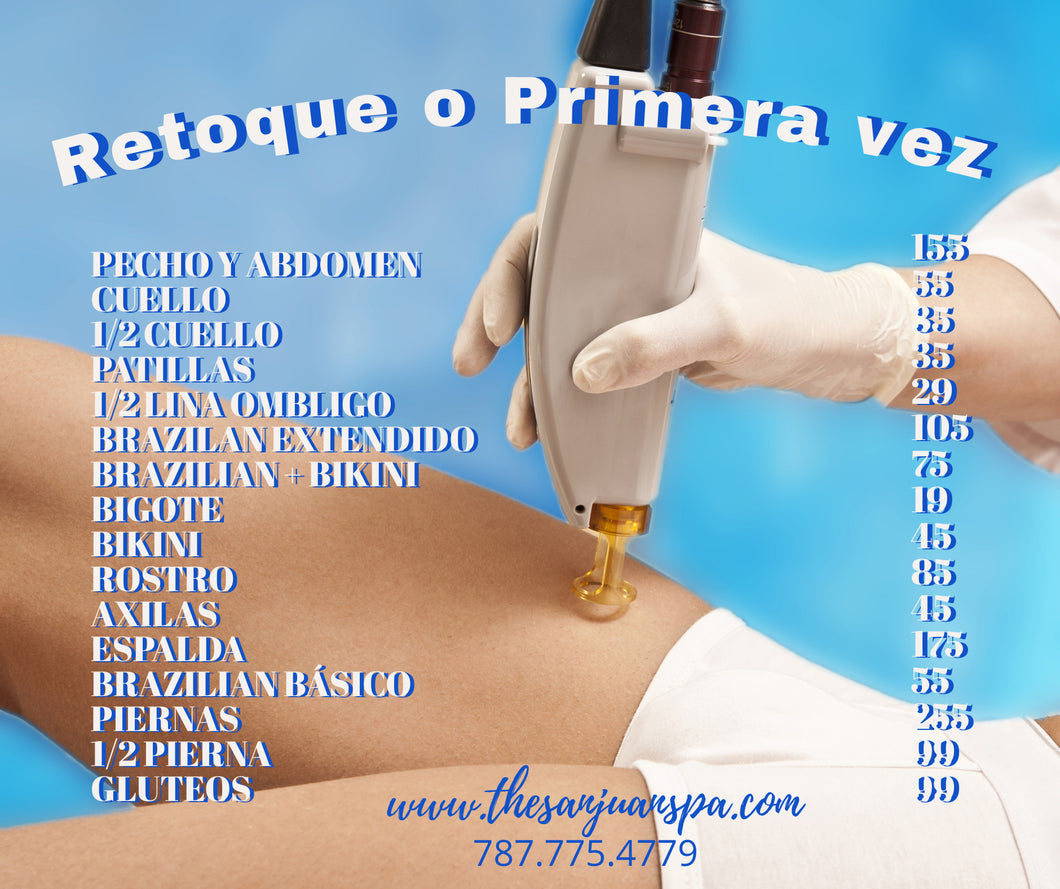 1 Retoque o por primera vez.