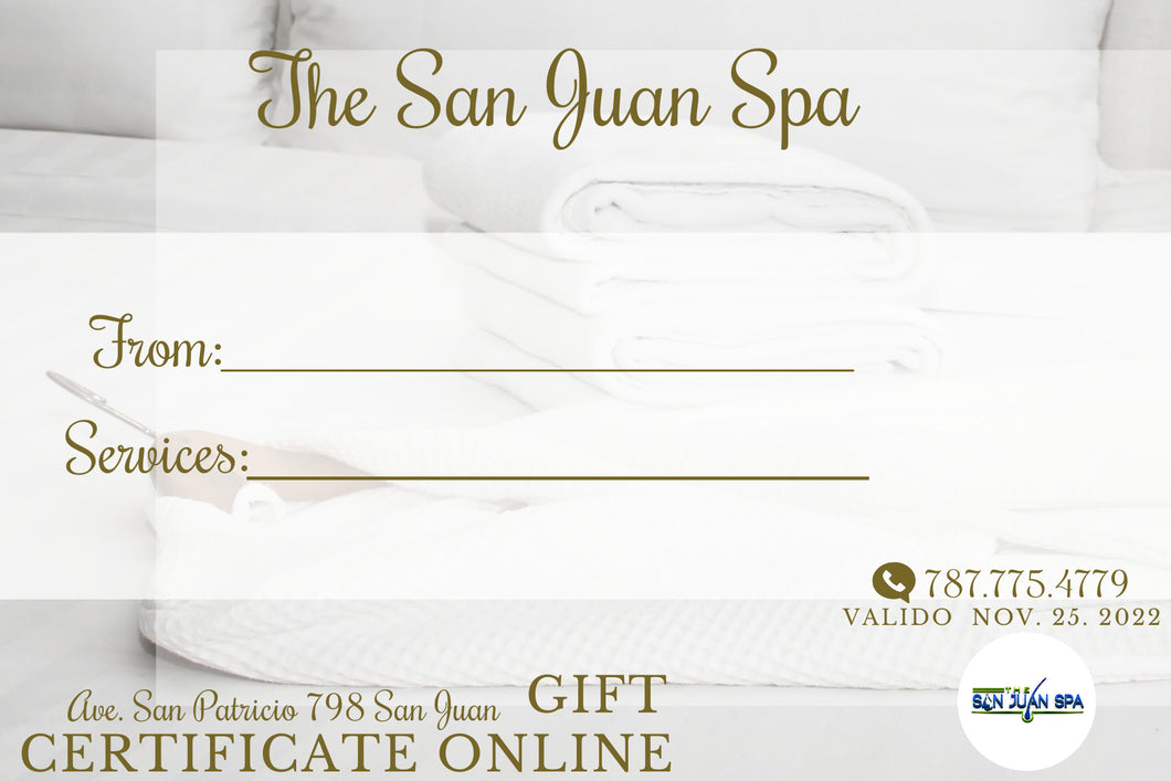 Certificado De Regalo